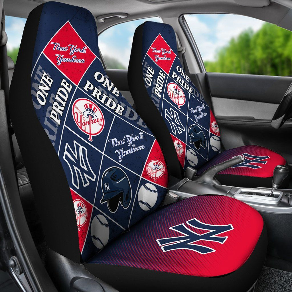 New York Yankees Car Seat Covers - Famjoys New York Yankees Car Seat Covers - Famjoys