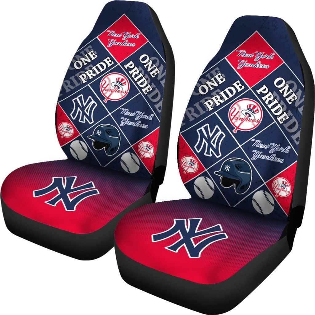 New York Yankees Car Seat Covers - Famjoys New York Yankees Car Seat Covers - Famjoys