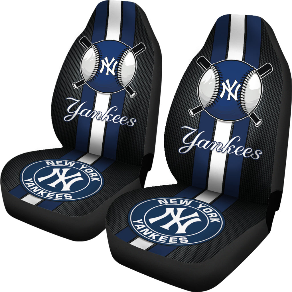 New York Yankees Car Seat Covers MBL Baseball Ph220914-20 - Famjoys New York Yankees Car Seat Covers MBL Baseball Ph220914-20 - Famjoys