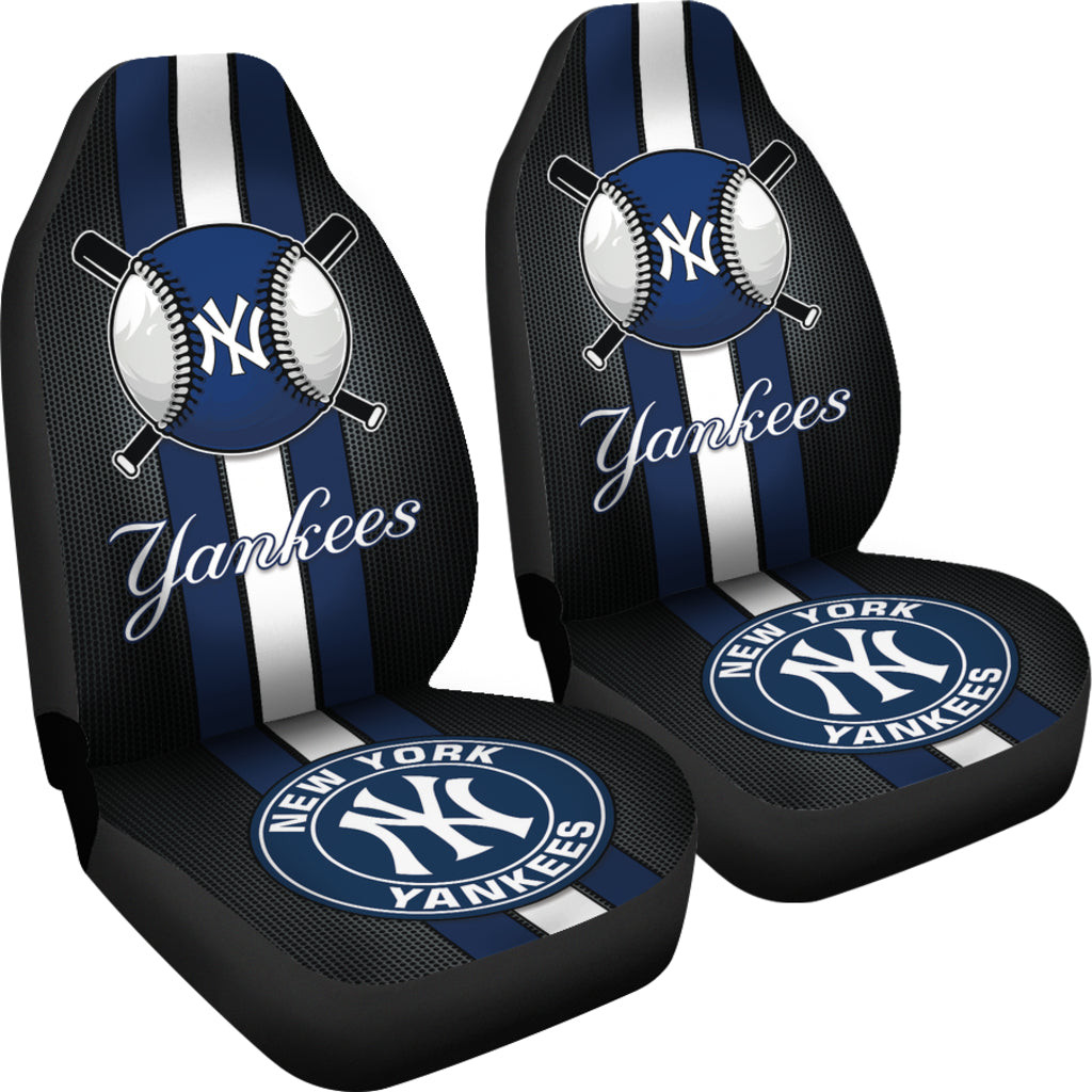 New York Yankees Car Seat Covers MBL Baseball Ph220914-20 - Famjoys New York Yankees Car Seat Covers MBL Baseball Ph220914-20 - Famjoys