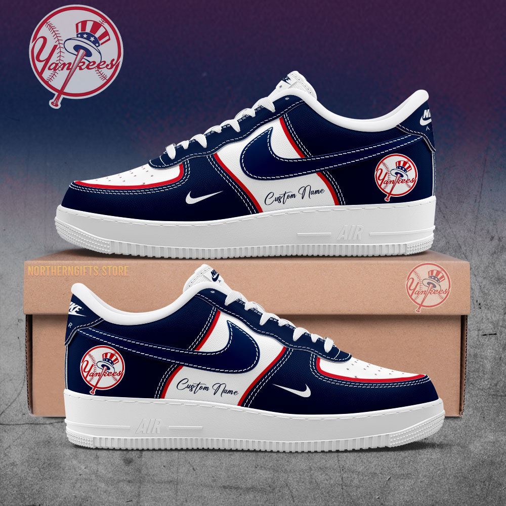 New York Yankees Custom Name For Fans Shoes -SP02052402ID10 - Famjoys New York Yankees Custom Name For Fans Shoes -SP02052402ID10 - Famjoys