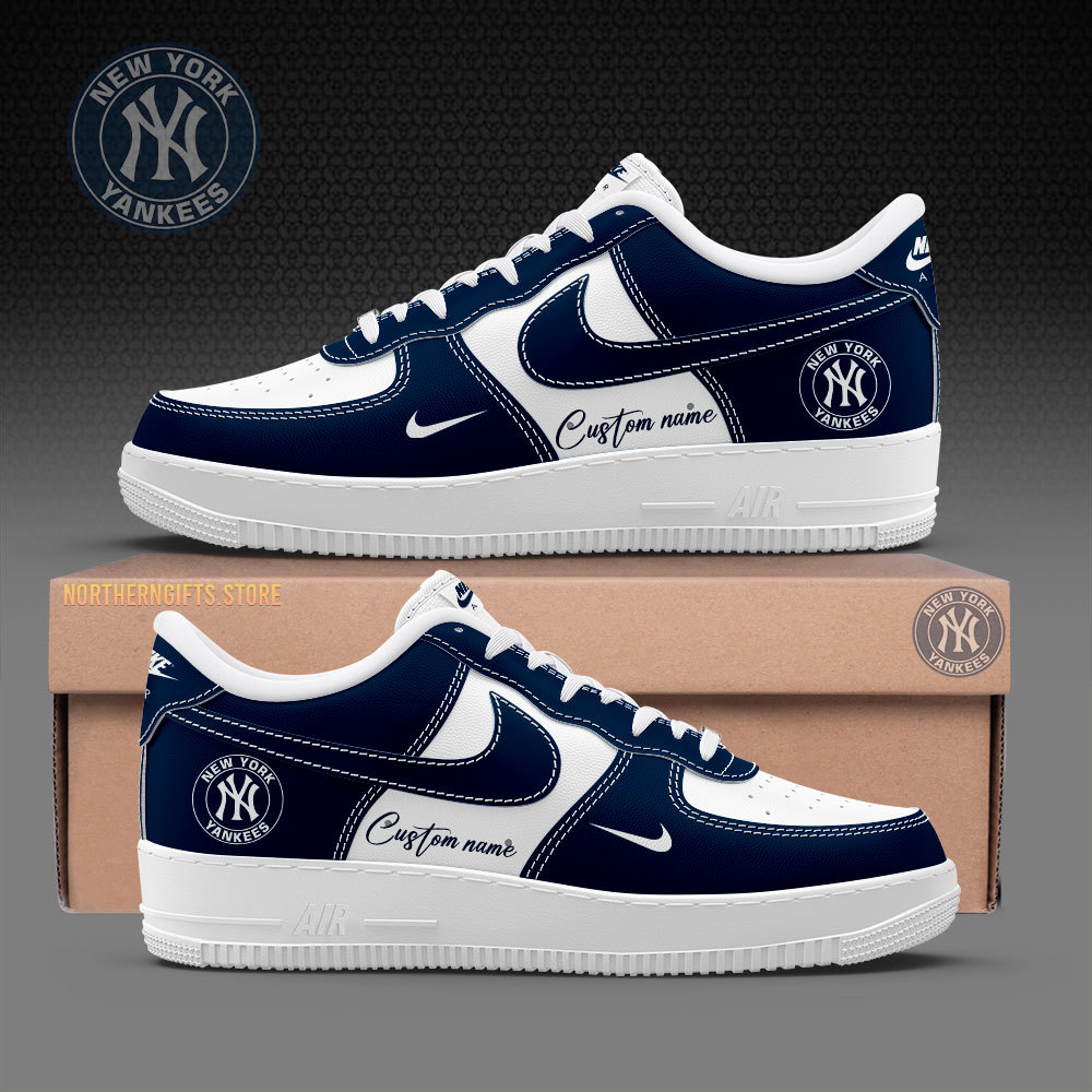 New York Yankees Gifts For Fans Sneakers Custom Name-SP10042409ID10 - Famjoys New York Yankees Gifts For Fans Sneakers Custom Name-SP10042409ID10 - Famjoys