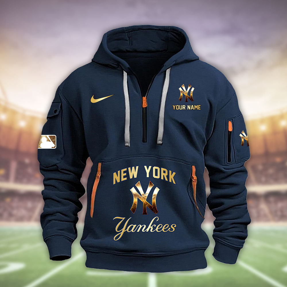 New York Yankees Heavy Hoodie Set - Famjoys New York Yankees Heavy Hoodie Set - Famjoys