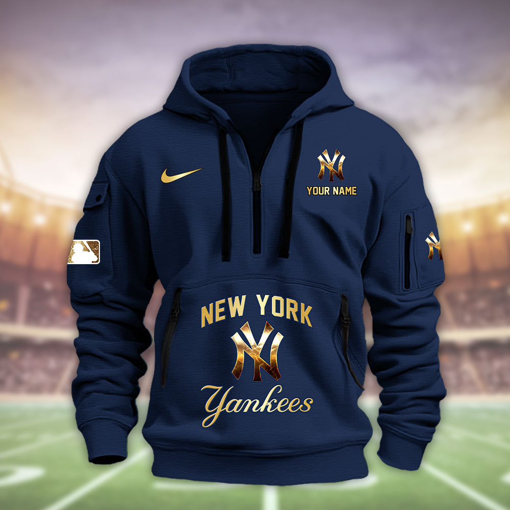 New York Yankees Heavy Hoodie Set - Famjoys New York Yankees Heavy Hoodie Set - Famjoys