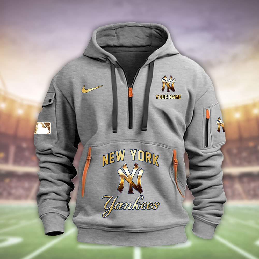 New York Yankees Heavy Hoodie Set - Famjoys New York Yankees Heavy Hoodie Set - Famjoys