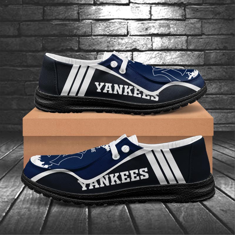 New York Yankees Hey Dude Slipper - Famjoys New York Yankees Hey Dude Slipper - Famjoys