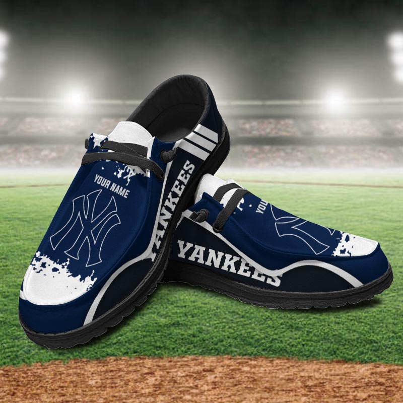 New York Yankees Hey Dude Slipper - Famjoys New York Yankees Hey Dude Slipper - Famjoys