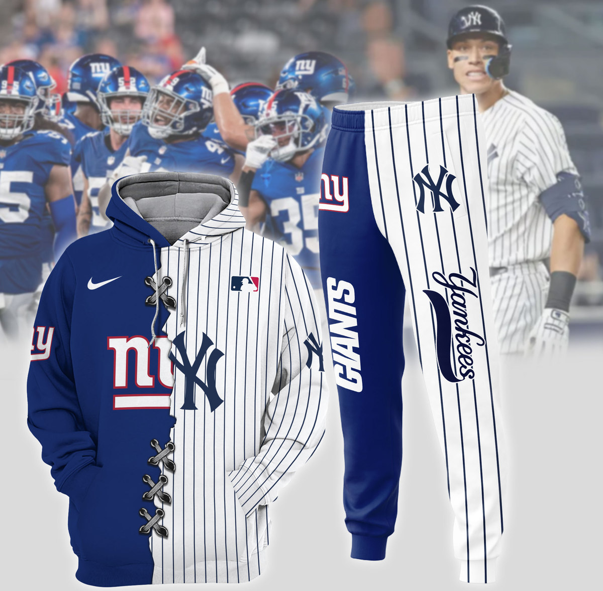 New York Yankees Hoodie Set - Famjoys New York Yankees Hoodie Set - Famjoys