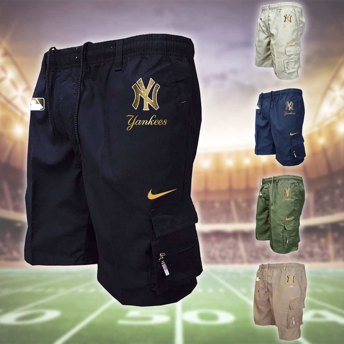 New York Yankees Man Shorts - Famjoys New York Yankees Man Shorts - Famjoys