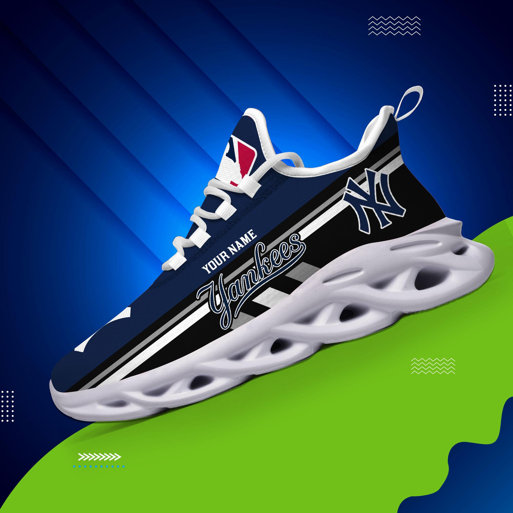 New York Yankees Max Soul Sneaker - Famjoys New York Yankees Max Soul Sneaker - Famjoys