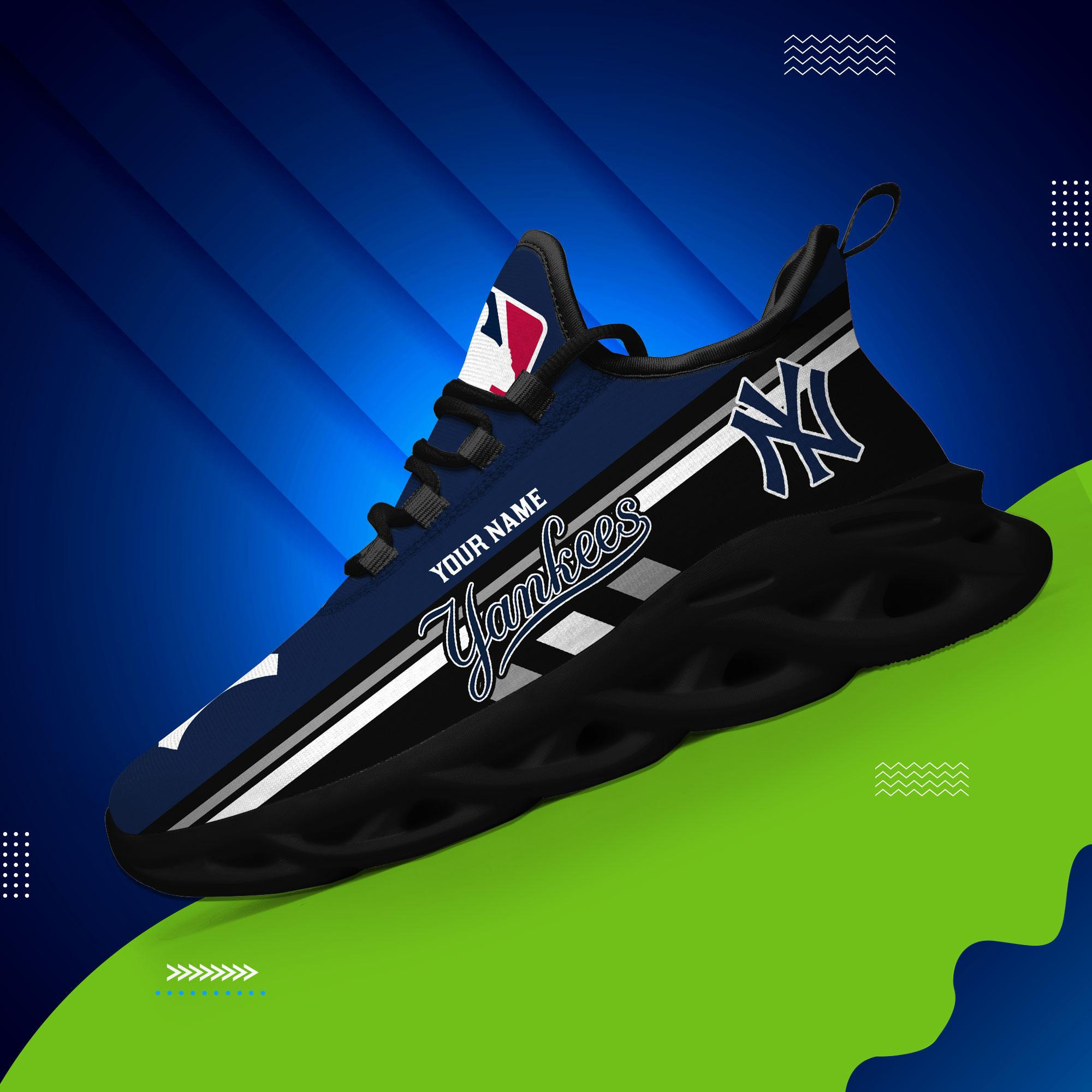 New York Yankees Max Soul Sneaker - Famjoys New York Yankees Max Soul Sneaker - Famjoys