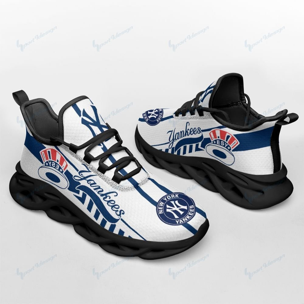New York Yankees Max Soul YZ Running Sneakers 21 - Famjoys New York Yankees Max Soul YZ Running Sneakers 21 - Famjoys