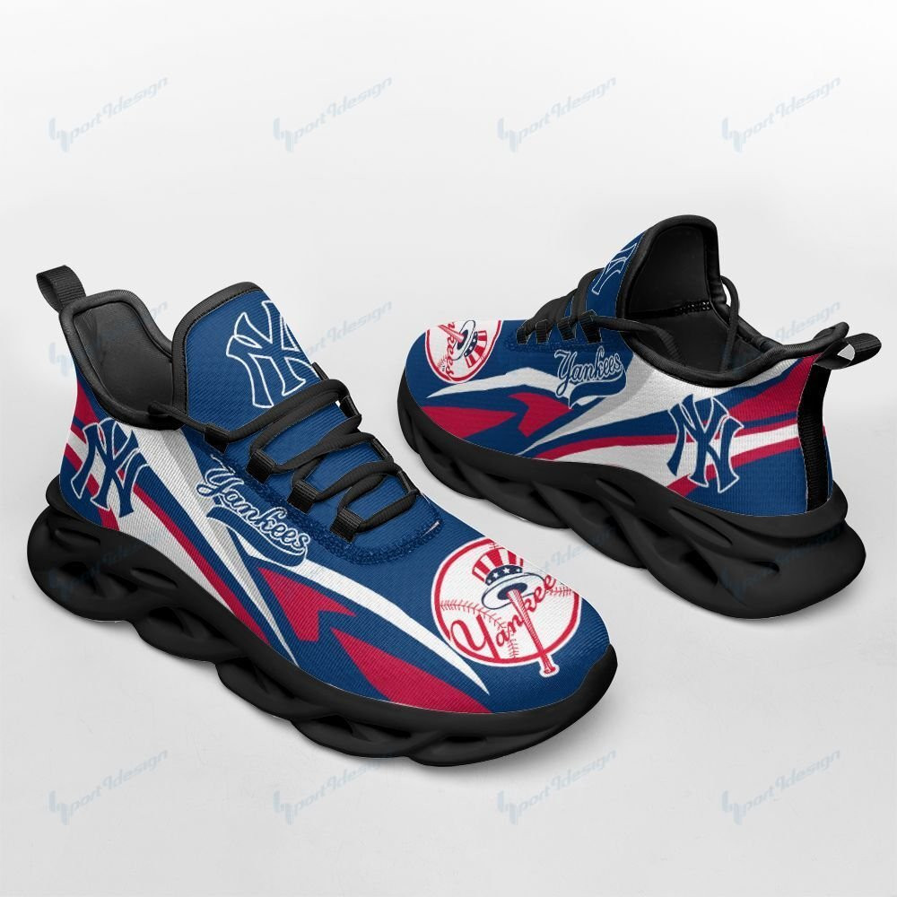 New York Yankees Max Soul YZ Running Sneakers 220 - Famjoys New York Yankees Max Soul YZ Running Sneakers 220 - Famjoys