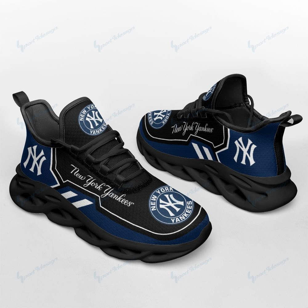 New York Yankees Max Soul YZ Running Sneakers 82 - Famjoys New York Yankees Max Soul YZ Running Sneakers 82 - Famjoys