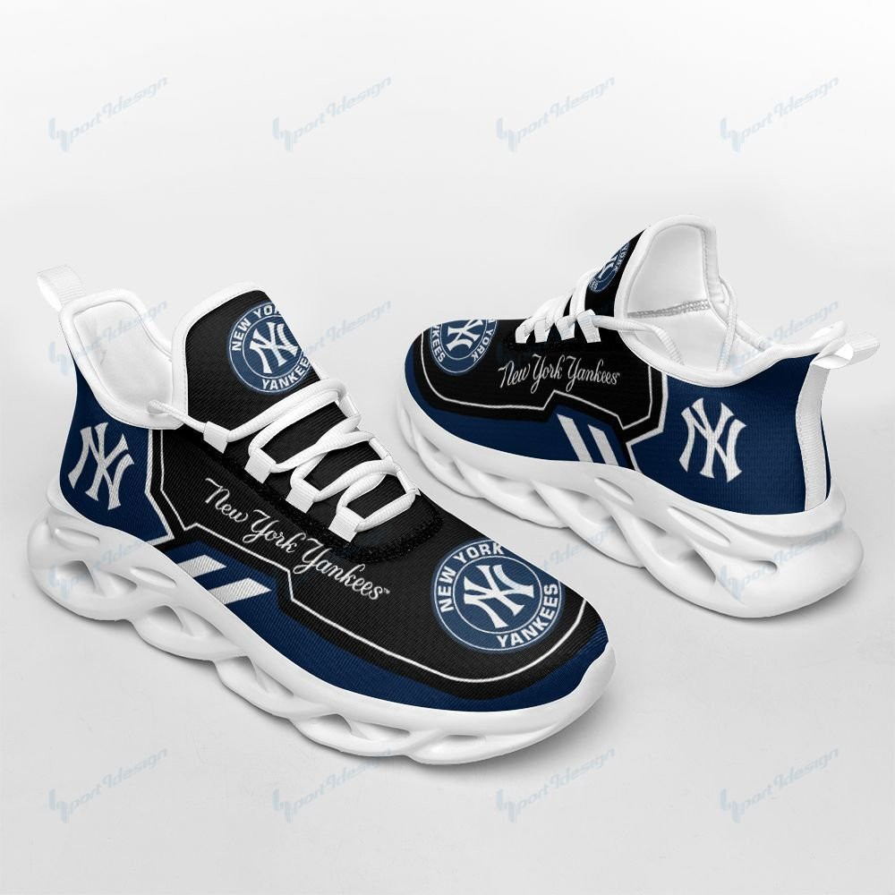 New York Yankees Max Soul YZ Running Sneakers 82 - Famjoys New York Yankees Max Soul YZ Running Sneakers 82 - Famjoys