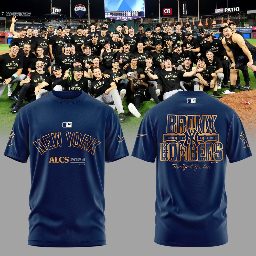 New York Yankees NLCS POUND Bonx Bomber Tshirt Set+NT11102411ID10DS11 - Famjoys New York Yankees NLCS POUND Bonx Bomber Tshirt Set+NT11102411ID10DS11 - Famjoys