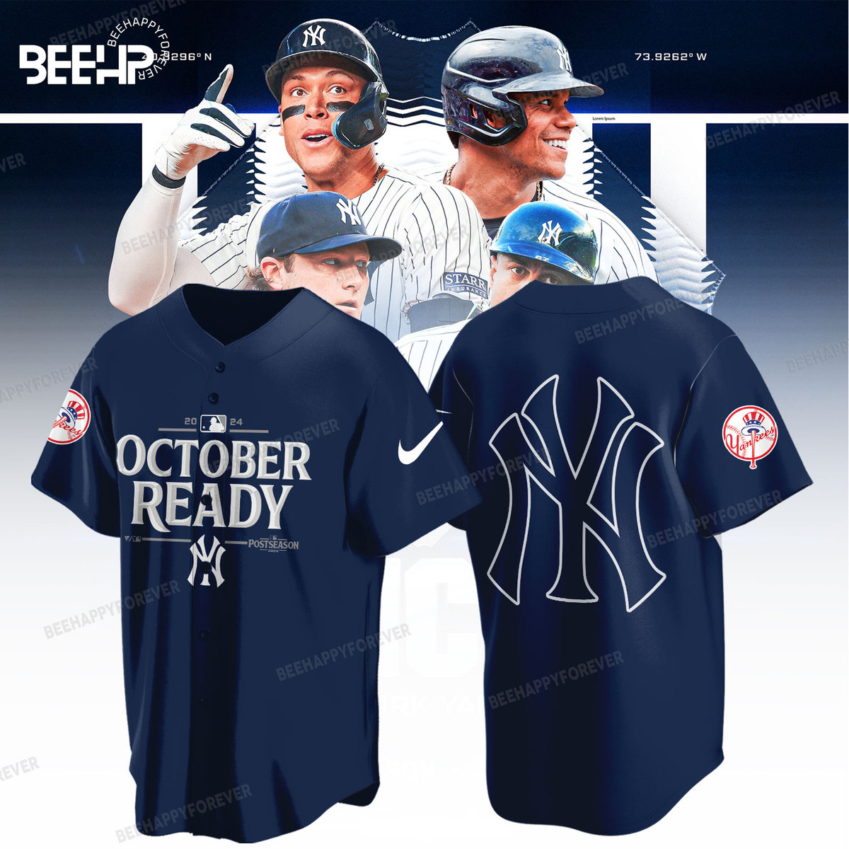 New York Yankees October Ready Shirt - Famjoys New York Yankees October Ready Shirt - Famjoys