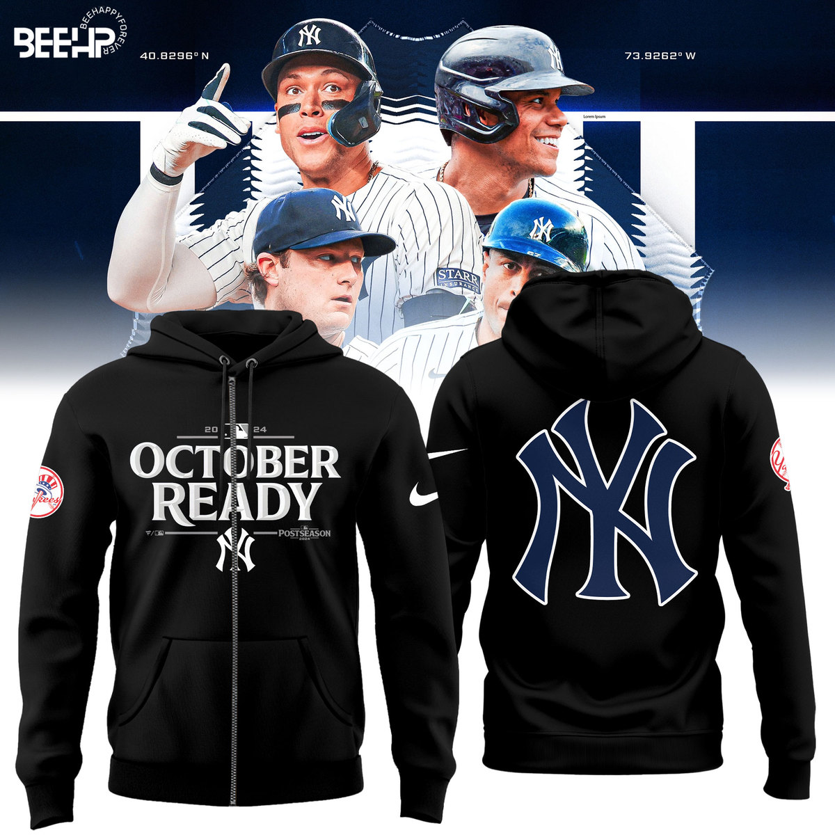 New York Yankees October Ready Shirt - Famjoys New York Yankees October Ready Shirt - Famjoys