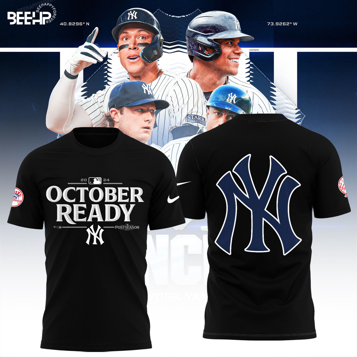 New York Yankees October Ready Shirt - Famjoys New York Yankees October Ready Shirt - Famjoys