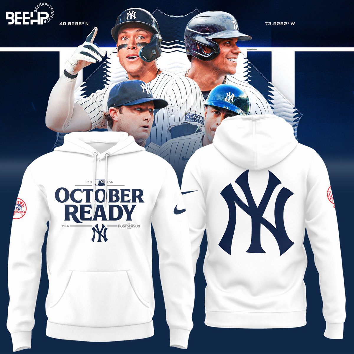 New York Yankees October Ready Shirt - Famjoys New York Yankees October Ready Shirt - Famjoys