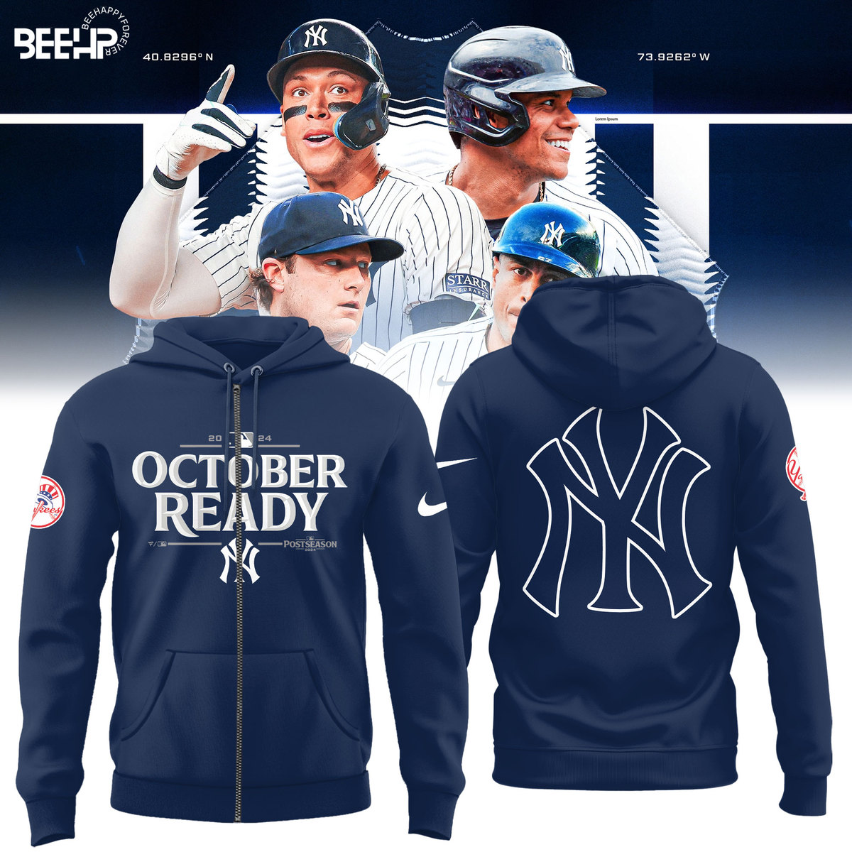 New York Yankees October Ready Shirt - Famjoys New York Yankees October Ready Shirt - Famjoys