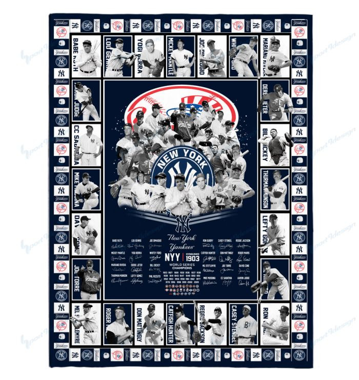 New York Yankees Quilt and Blanket 062 - Famjoys New York Yankees Quilt and Blanket 062 - Famjoys