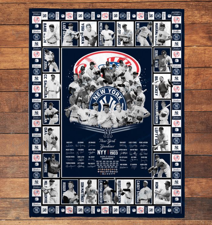 New York Yankees Quilt and Blanket 062 - Famjoys New York Yankees Quilt and Blanket 062 - Famjoys