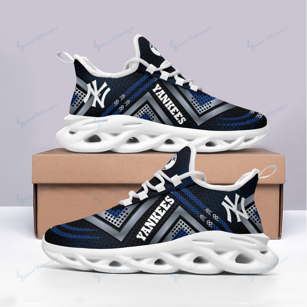 New York Yankees Running Sneakers Bb122 - Famjoys New York Yankees Running Sneakers Bb122 - Famjoys