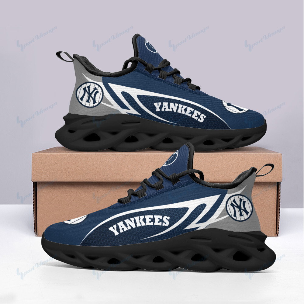 New York Yankees Running Sneakers Bb130 - Famjoys New York Yankees Running Sneakers Bb130 - Famjoys