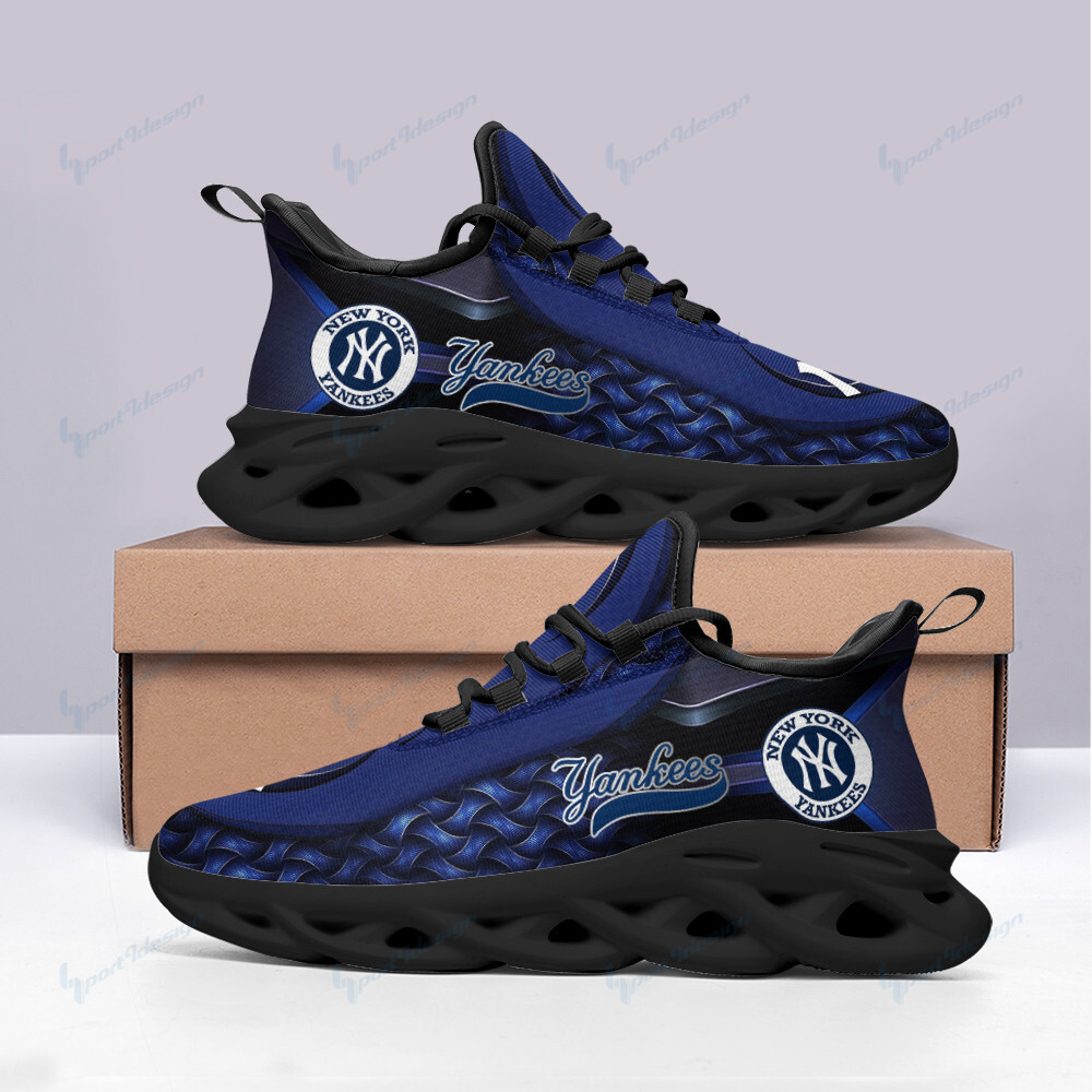 New York Yankees Running Sneakers Bb233 - Famjoys New York Yankees Running Sneakers Bb233 - Famjoys