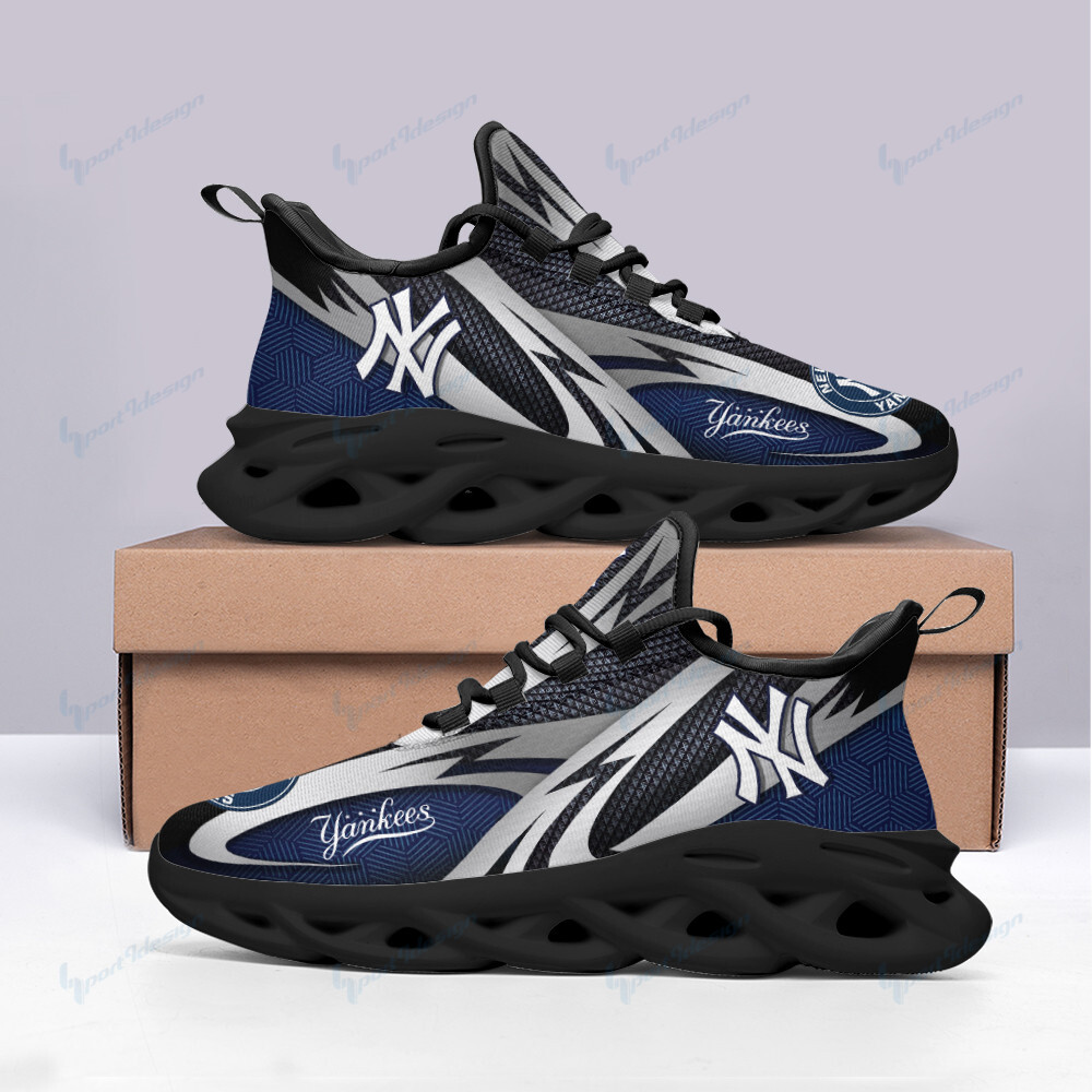 New York Yankees Running Sneakers Bb309 - Famjoys New York Yankees Running Sneakers Bb309 - Famjoys