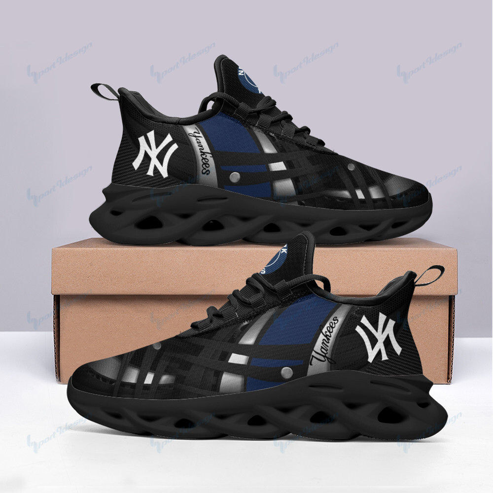 New York Yankees Running Sneakers Bb36 - Famjoys New York Yankees Running Sneakers Bb36 - Famjoys