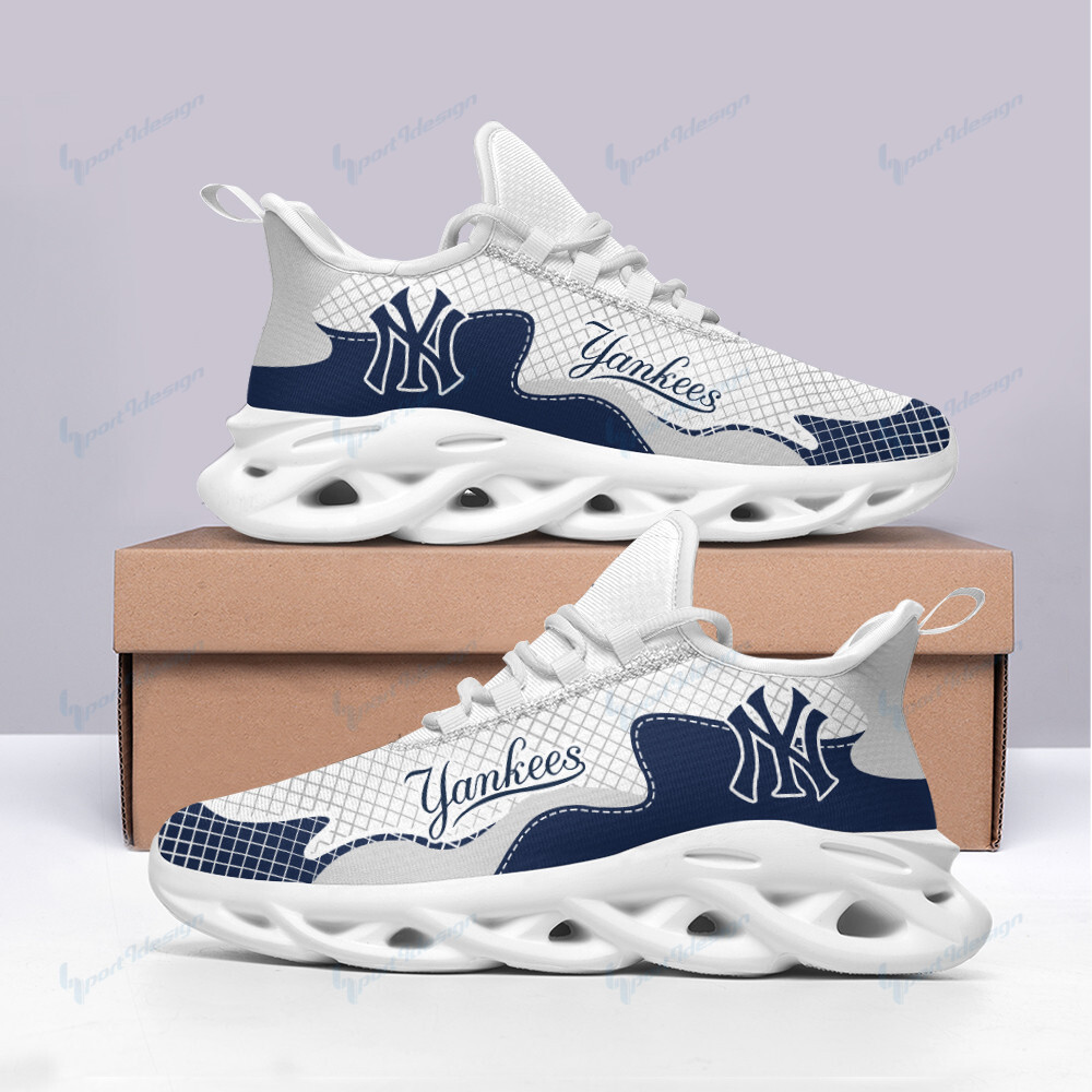 New York Yankees Running Sneakers Bb548 - Famjoys New York Yankees Running Sneakers Bb548 - Famjoys