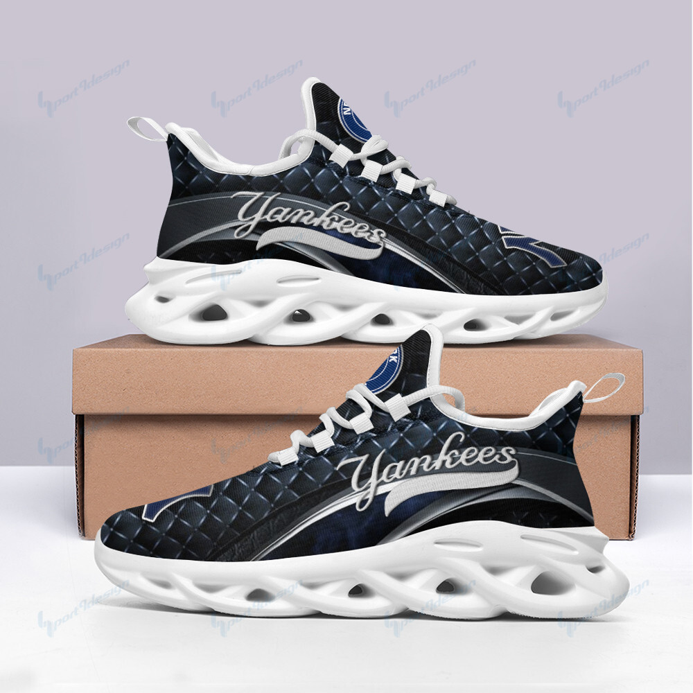 New York Yankees Running Sneakers Bb77 - Famjoys New York Yankees Running Sneakers Bb77 - Famjoys