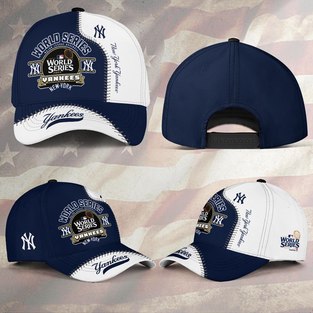 New York Yankees World Series Champions Classic Cap - Famjoys New York Yankees World Series Champions Classic Cap - Famjoys