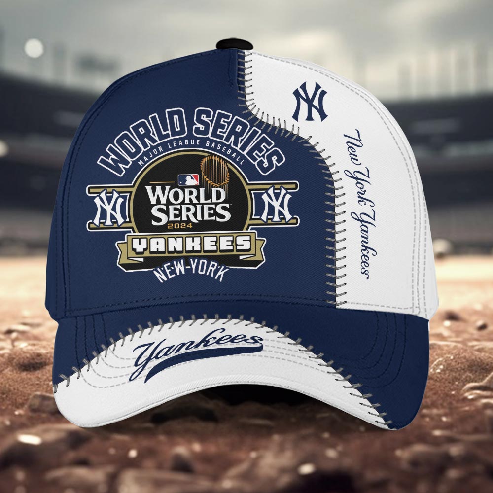 New York Yankees World Series Champions Classic Cap - Famjoys New York Yankees World Series Champions Classic Cap - Famjoys