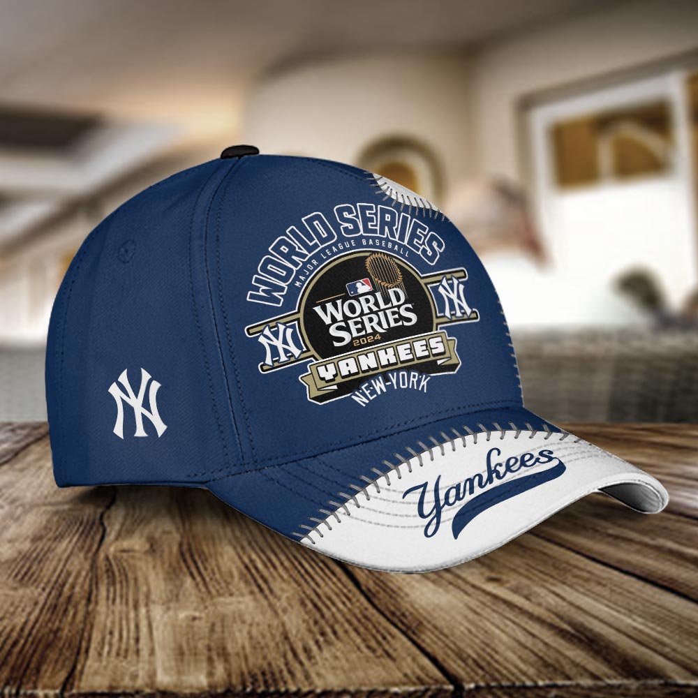 New York Yankees World Series Champions Classic Cap - Famjoys New York Yankees World Series Champions Classic Cap - Famjoys