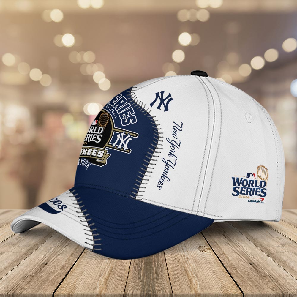 New York Yankees World Series Champions Classic Cap - Famjoys New York Yankees World Series Champions Classic Cap - Famjoys