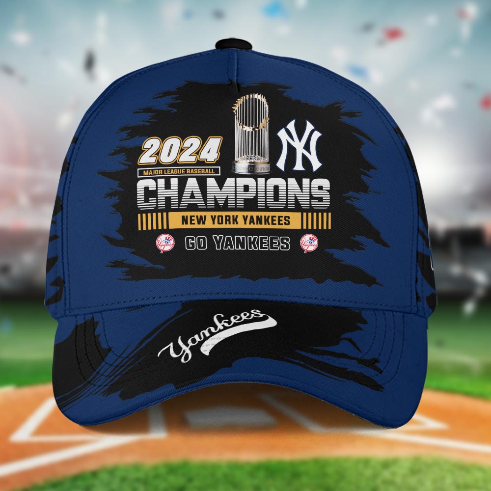 New York Yankees World Series Champions Hat - Famjoys New York Yankees World Series Champions Hat - Famjoys
