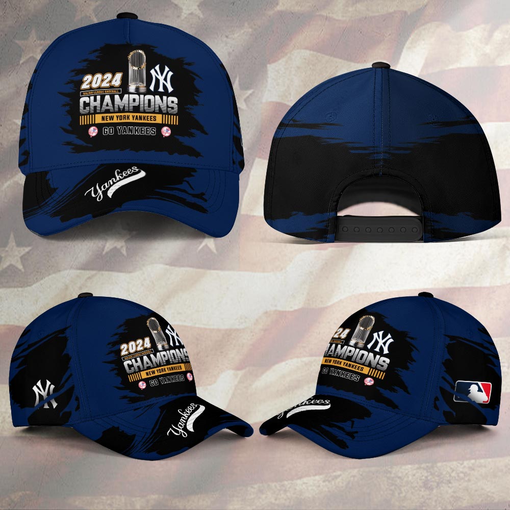 New York Yankees World Series Champions Hat - Famjoys New York Yankees World Series Champions Hat - Famjoys