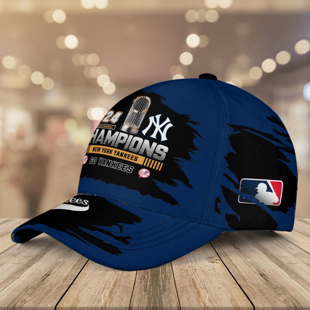 New York Yankees World Series Champions Hat - Famjoys New York Yankees World Series Champions Hat - Famjoys