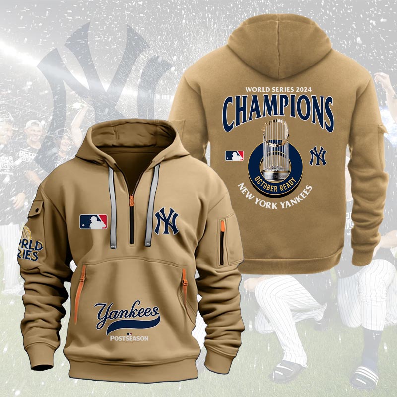 New York Yankees World Series Champions Heavy Hoodie - Famjoys New York Yankees World Series Champions Heavy Hoodie - Famjoys