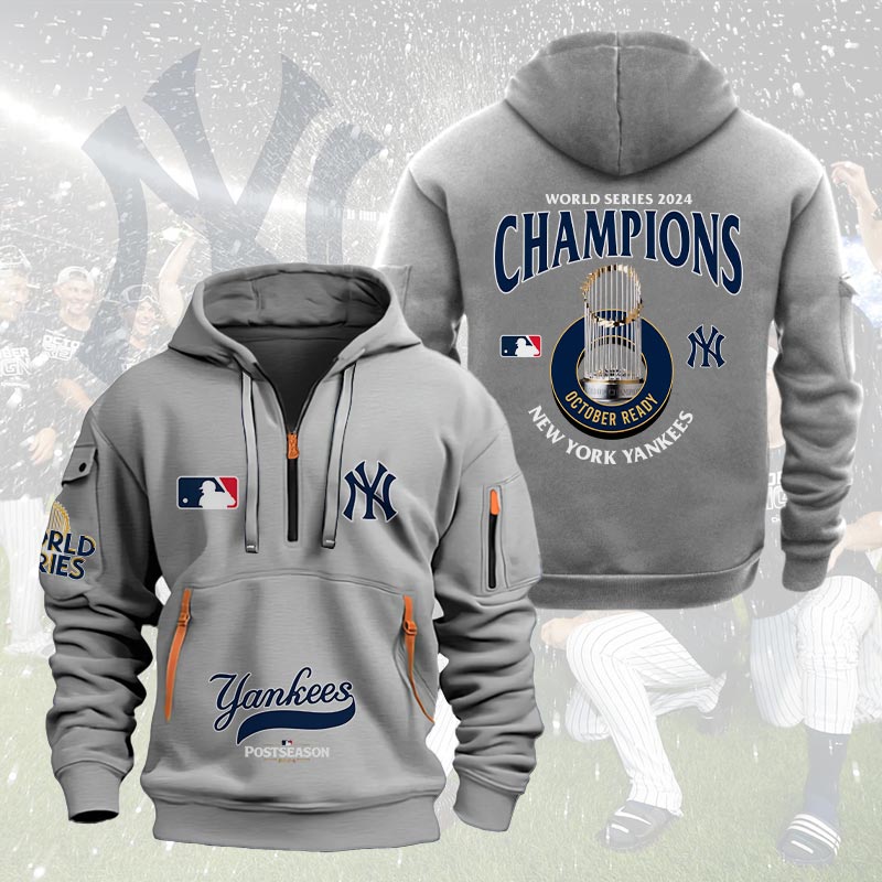 New York Yankees World Series Champions Heavy Hoodie - Famjoys New York Yankees World Series Champions Heavy Hoodie - Famjoys
