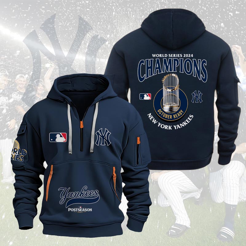 New York Yankees World Series Champions Heavy Hoodie - Famjoys New York Yankees World Series Champions Heavy Hoodie - Famjoys