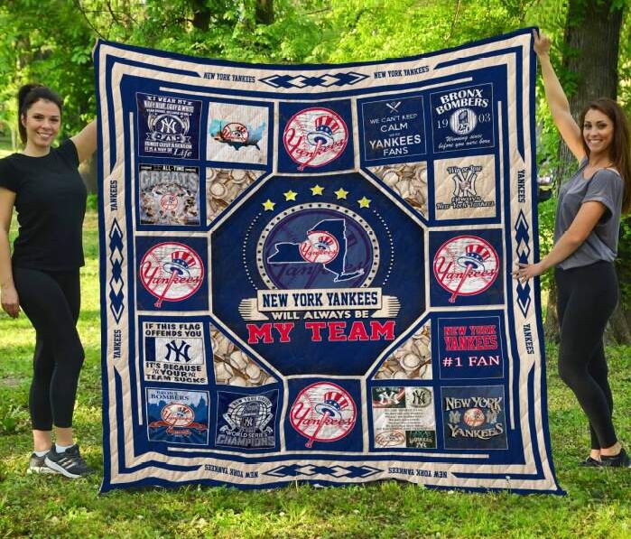 New York Yankeesnew York 3D Quilt Blanket, Fleece Blanket - Famjoys New York Yankeesnew York 3D Quilt Blanket, Fleece Blanket - Famjoys