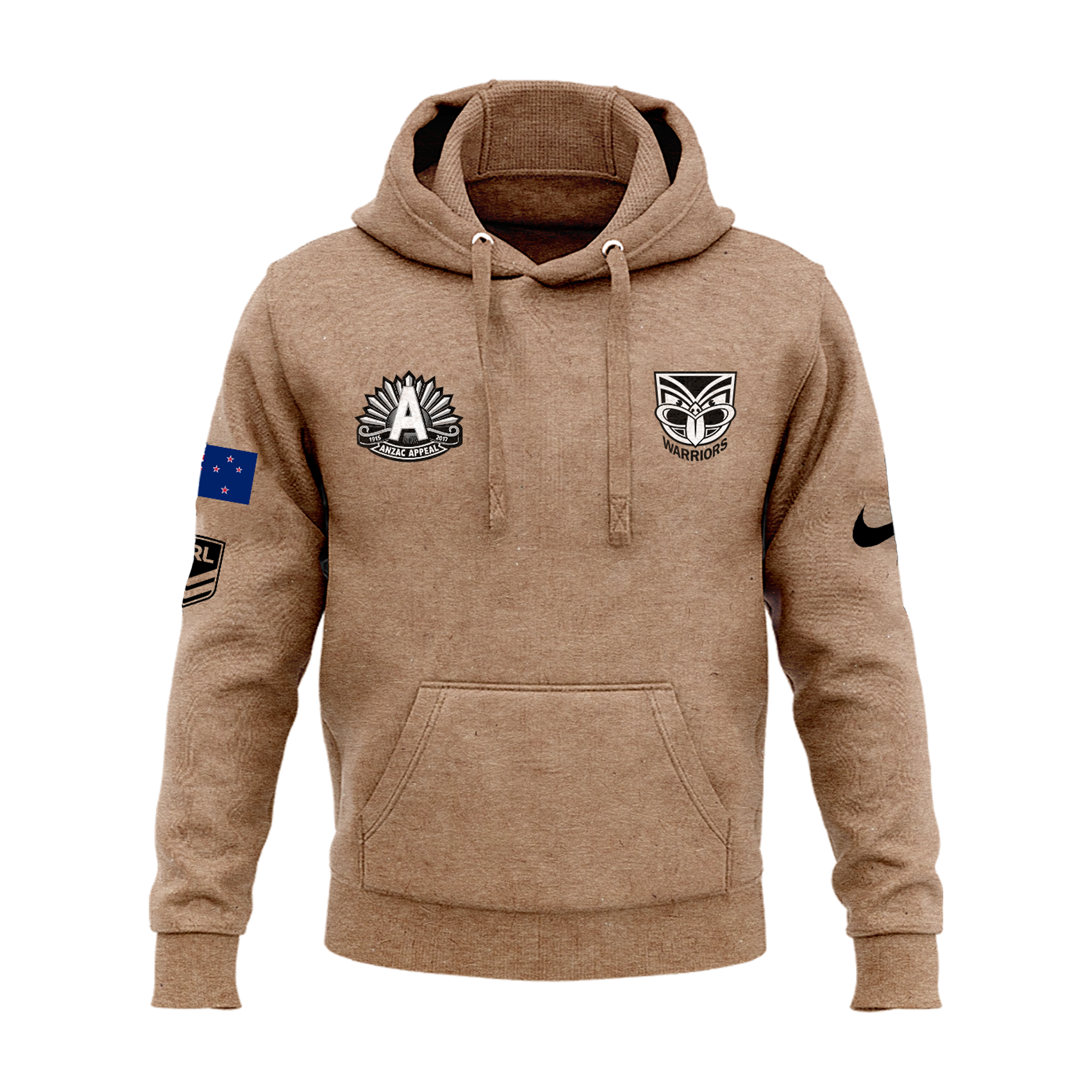 New Zealand Warriors ANZAC Day New Hoodie Limited - Famjoys New Zealand Warriors ANZAC Day New Hoodie Limited - Famjoys