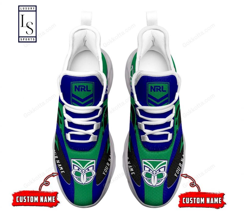 New Zealand Warriors NRL Personalized Max Soul Shoes - Famjoys New Zealand Warriors NRL Personalized Max Soul Shoes - Famjoys