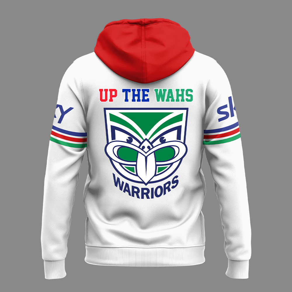 New Zealand Warriors Warriors Dynasty Heritage Hoodie - Famjoys New Zealand Warriors Warriors Dynasty Heritage Hoodie - Famjoys