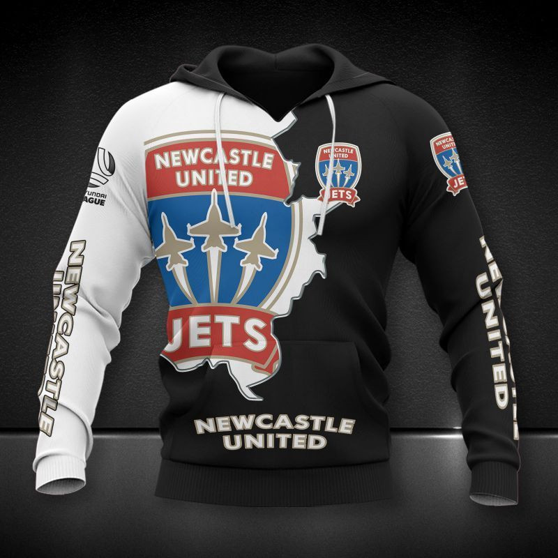 Newcastle Jets Printing T-Shirt, Polo, Hoodie, Zip, Bomber 7234 