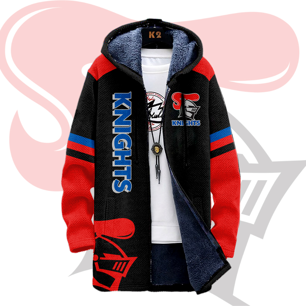 Newcastle Knights Fleece Wind Jacket NQ3 - Famjoys Newcastle Knights Fleece Wind Jacket NQ3 - Famjoys